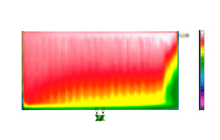 Radson E Flow Integra 900 x 1950 type 33 rechts (6848 watt)