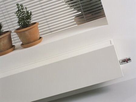 Jaga Mini Wandconvector Type 20 - 700 x 230 x 130 mm (lxdxh) 837 watt kleur Ral 9016