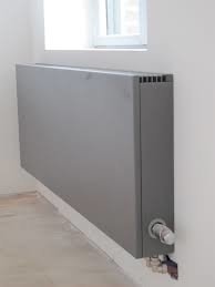 Jaga Strada Wand convector 650 x 1100 x 215 mm (hxlxd) Type 21 - 3333 watt (75x65x20&iexcl;C) kleur zandstraal grijs