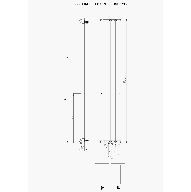 Bloedbad voordeel koelkast Plieger Cavallino Retto 1800 x 602 mm (1205 watt) kleur wit structuur  middenonder aansluiting - CV Compleet
